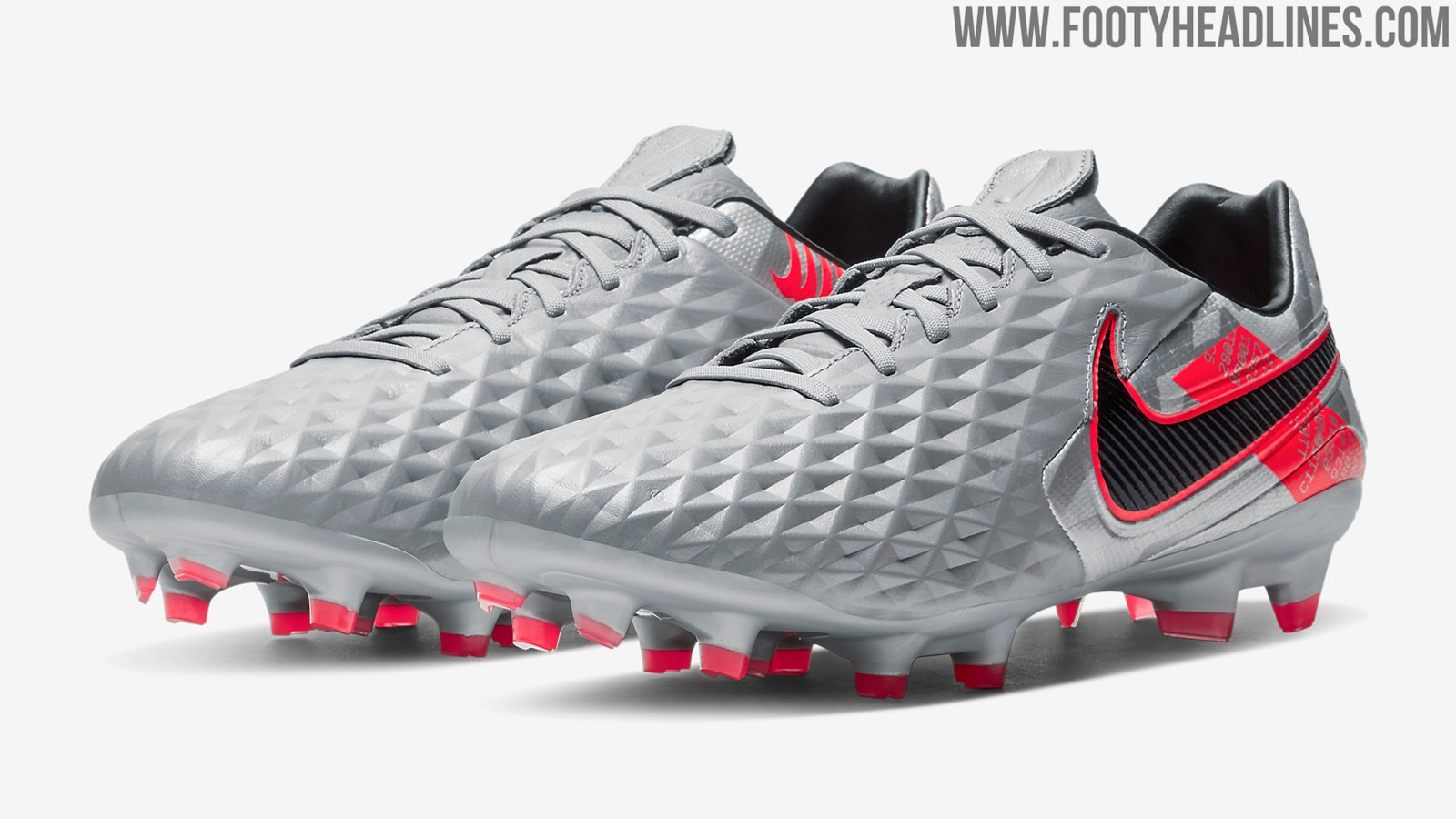 Metallic Bomber Gray Nike Tiempo Legend VIII 2020 Neighbourhood